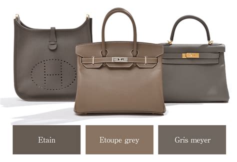 hermes grey color|Hermes etain color.